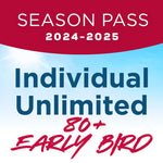 24/25 Ages 80+ FREE Individual Unlimited Season Pass