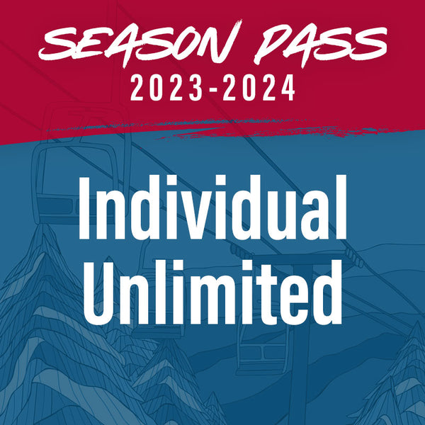 Child, 3rd Grader, Teen, Senior, Military and Toddler 23/24 Individual Unlimited Season Pass