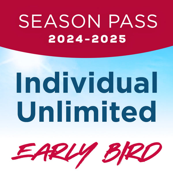 Child, Teen, Senior, Military and Toddler 24/25 Individual Unlimited Season Pass